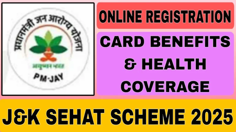 J&K SEHAT Scheme 2025