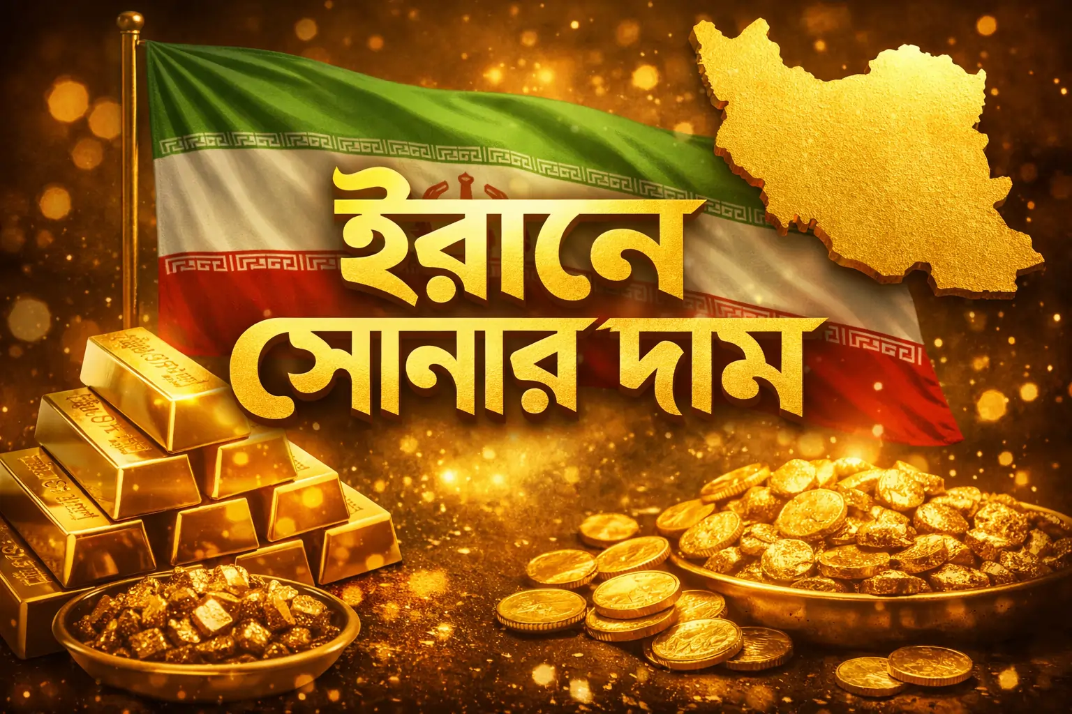 ইরানের সোনার দাম